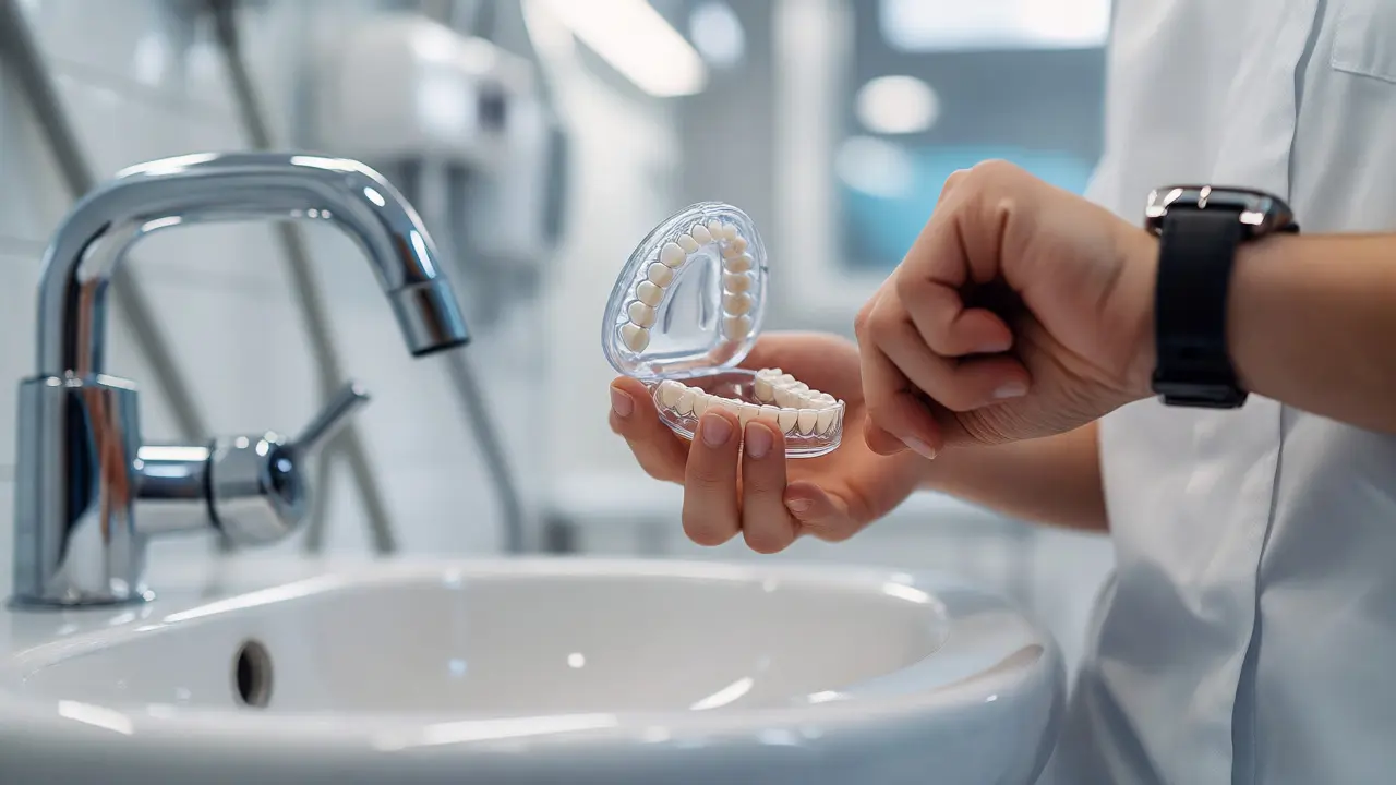Jak dlouho nejíst po dentální hygieně? Průvodce pro nositele neviditelných rovnátek